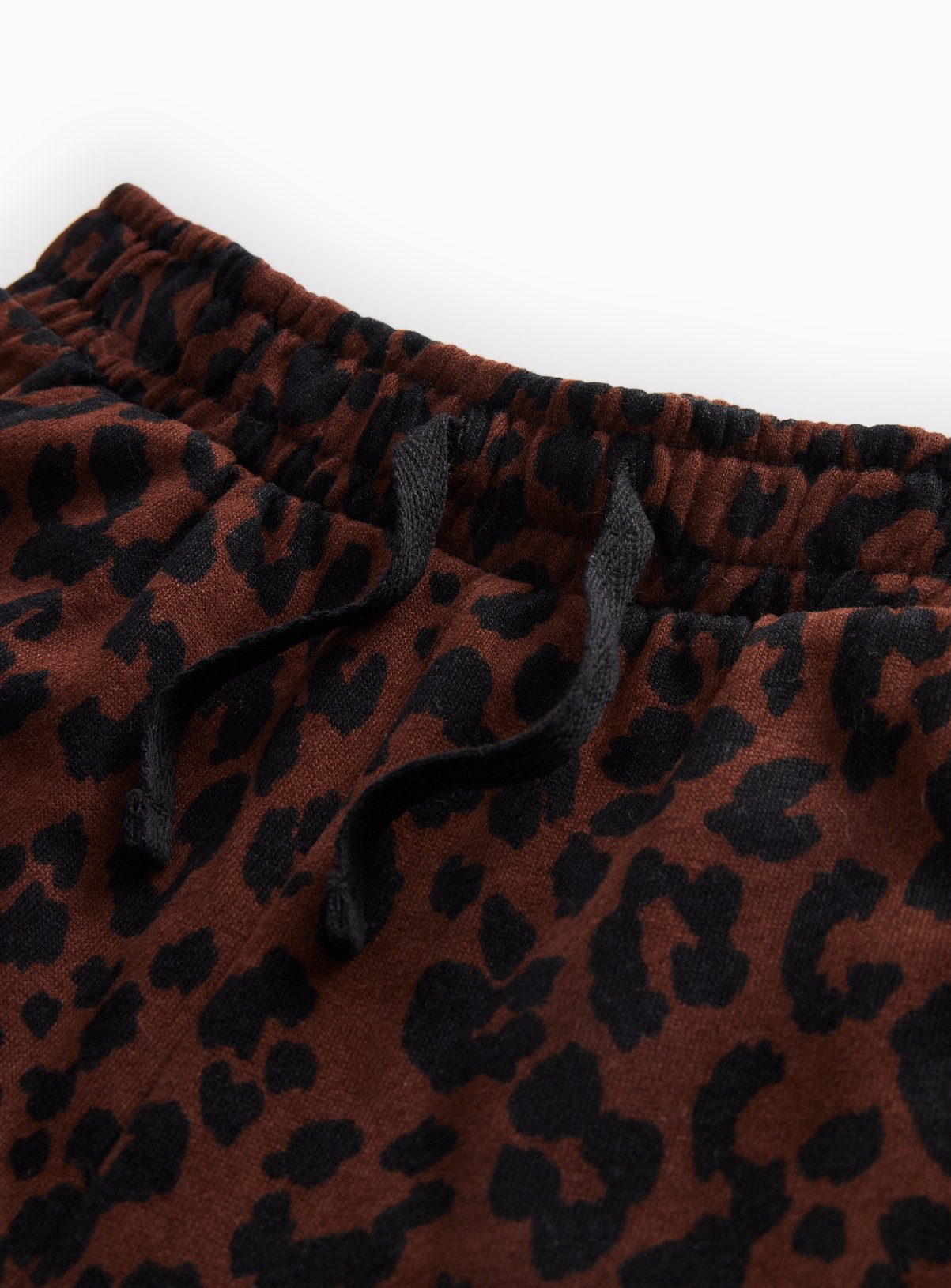 Brown Animal Printed Joggers 11 years - Image 2 thumbnail